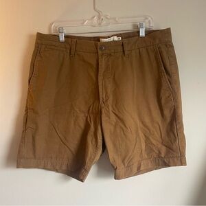 H&M Men's Khaki Brown Shorts 100% Cotton